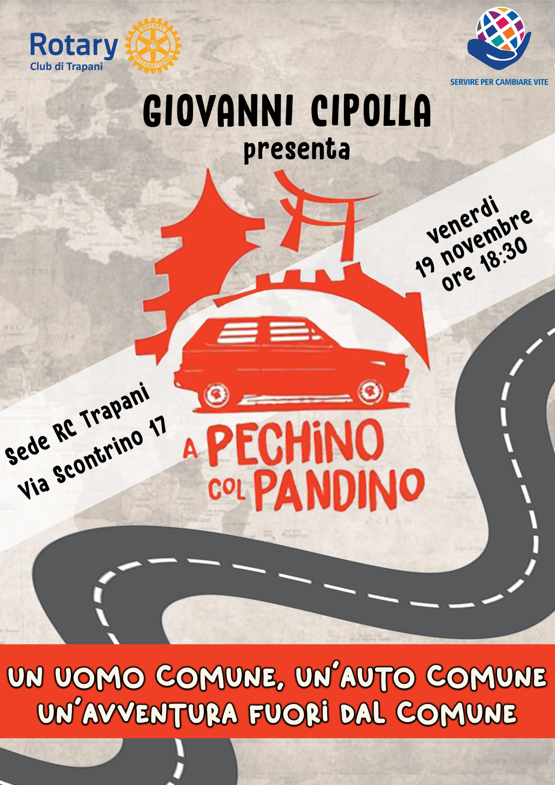 A Pechino col Pandino – 19 Novembre 2021 ore 18:30