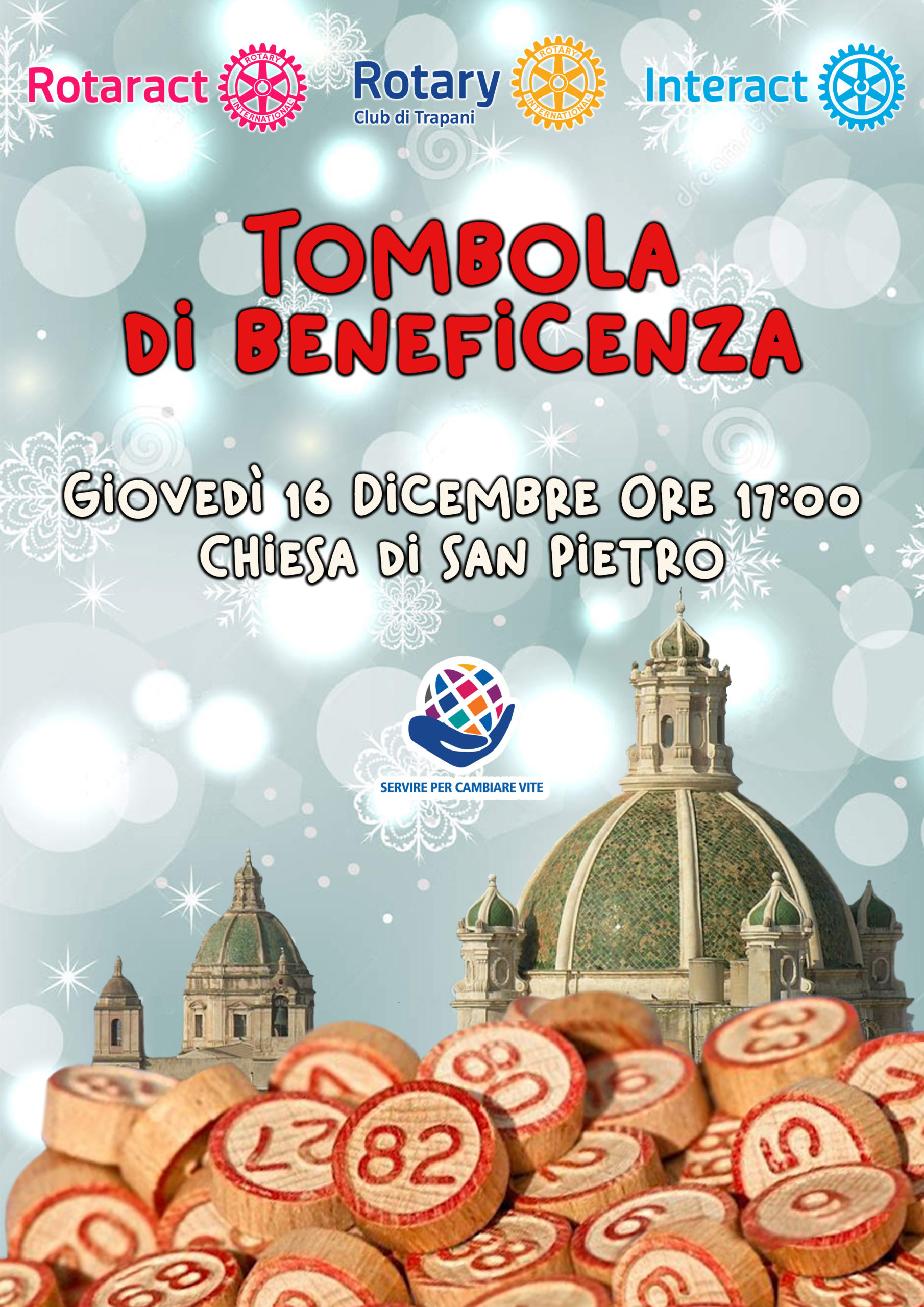 Tombola di Beneficenza – 16 Dicembre 2021 ore 17:00