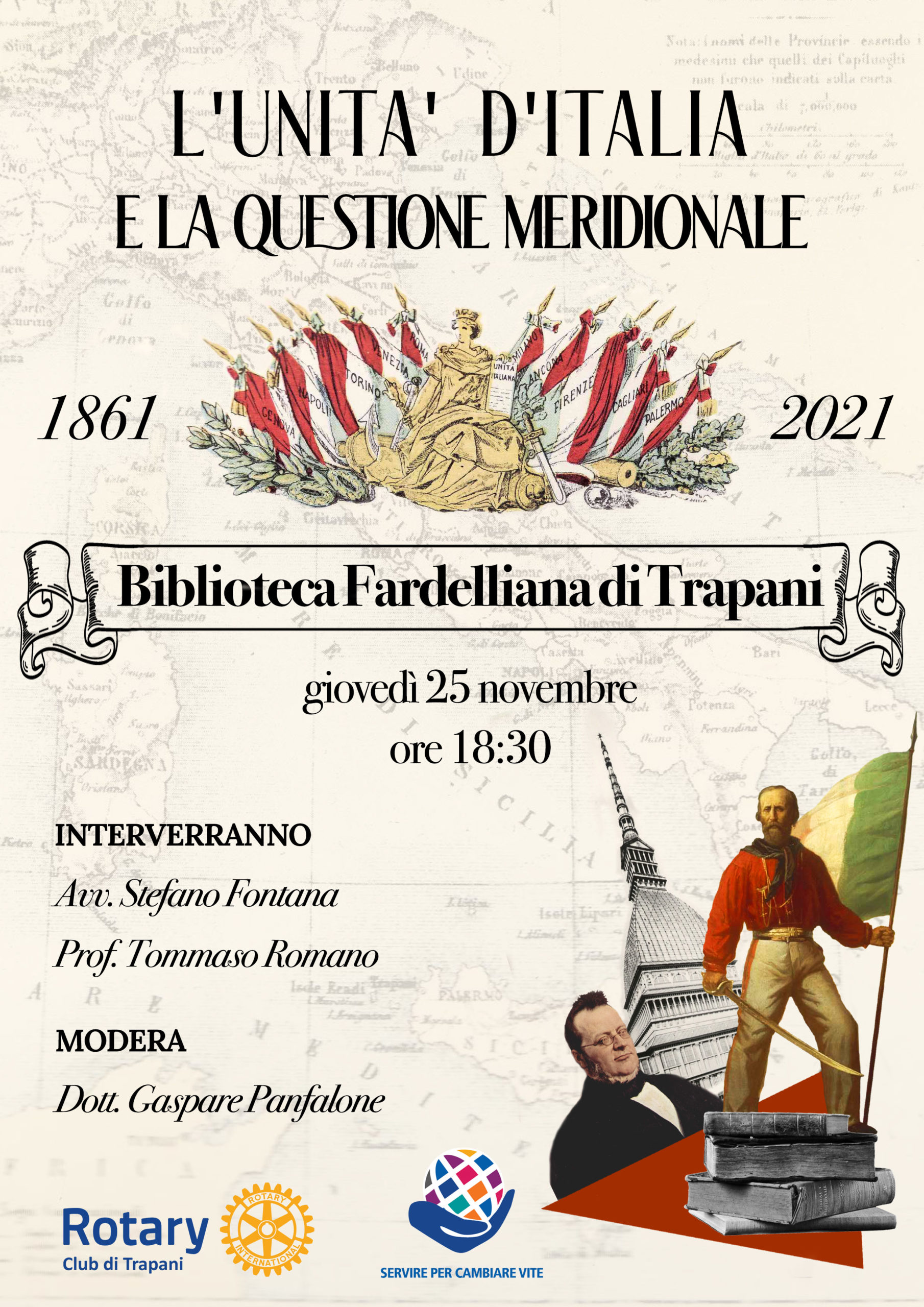 L’unità D’Italia e la questione meridionale – 25 Novembre 2021 ore 18:30