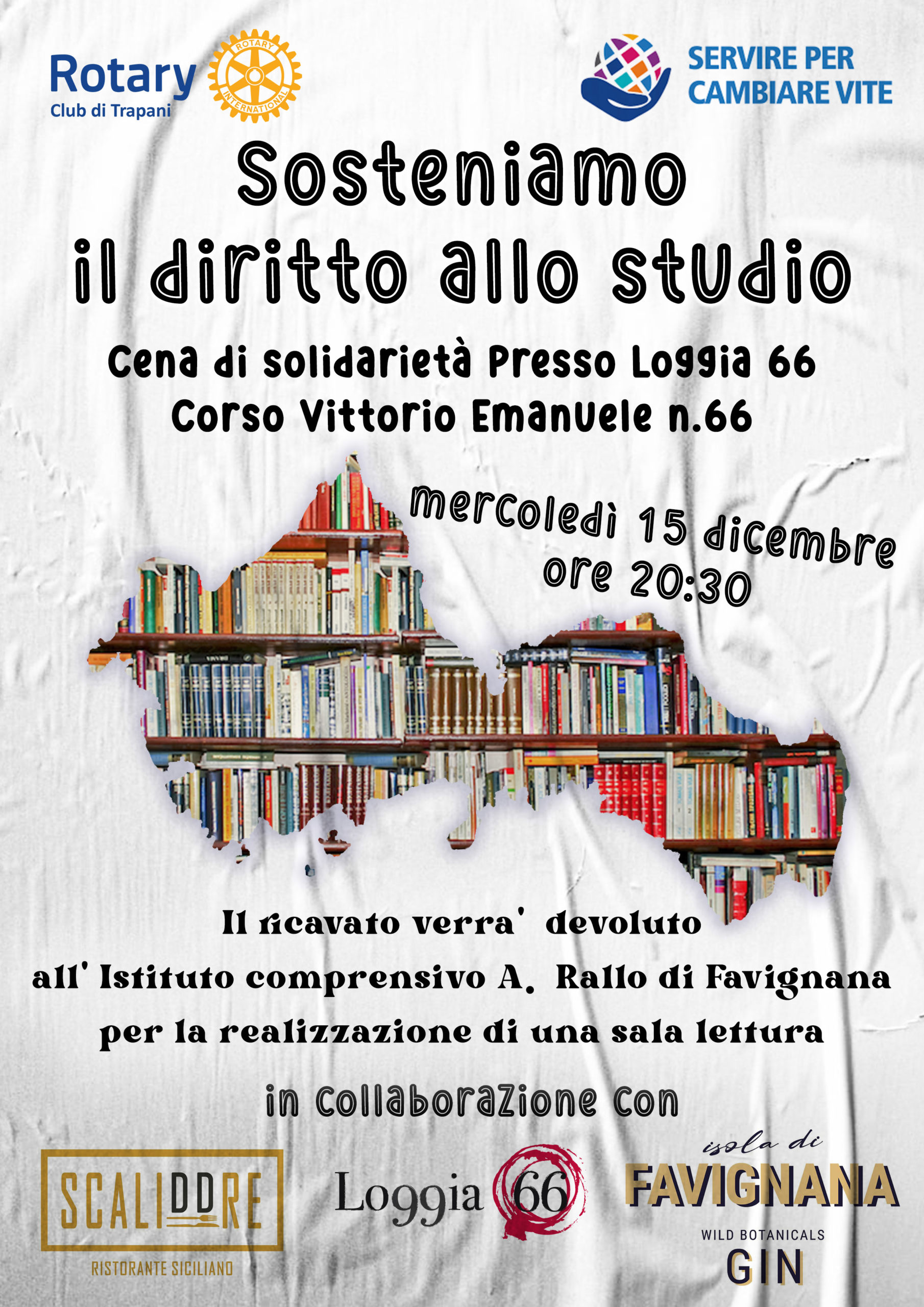 Sosteniamo il diritto allo studio – 15 Dicembre 2021 ore 20:30