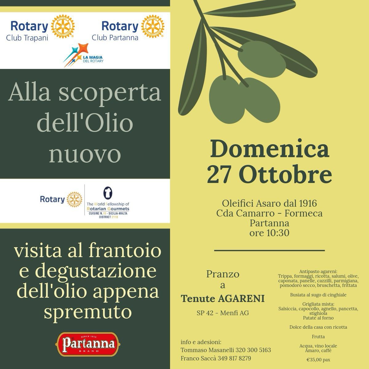 Alla scoperta dell’olio nuovo